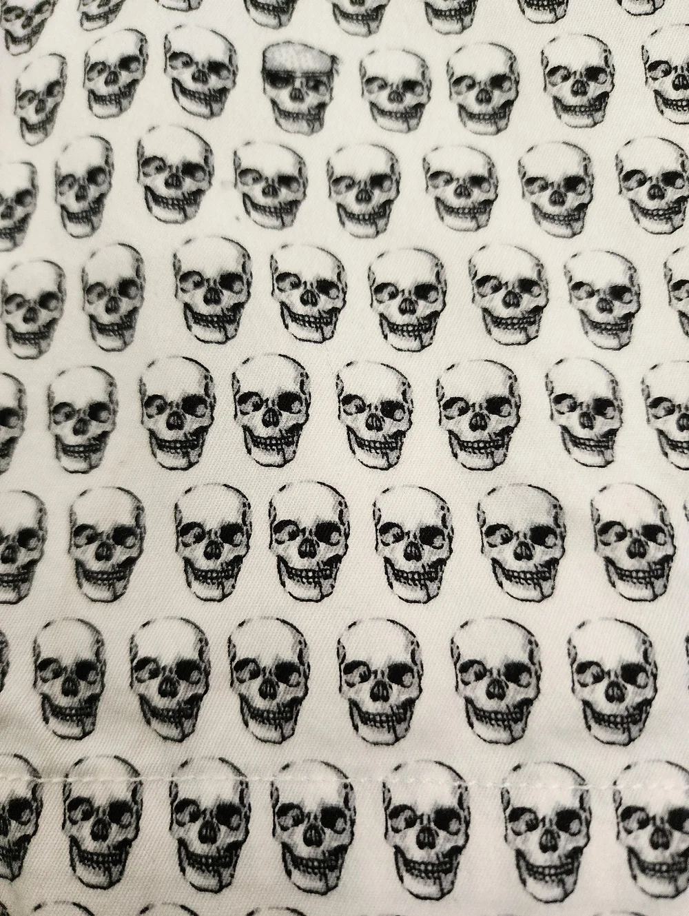 RLX Ralph Lauren Golf Shorts Men's 38 White Black Skull Print 10